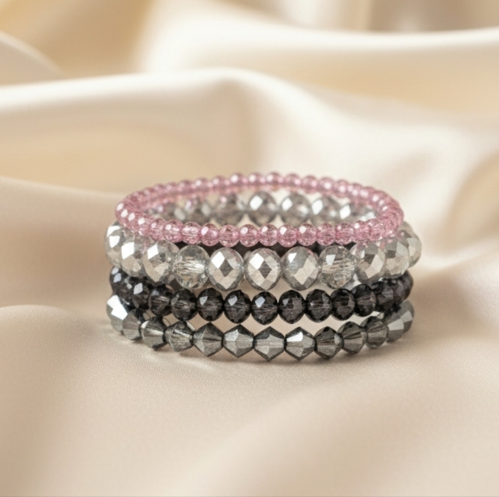 "Nancy"Bracelet Set - Picture 1 of 8